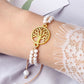 Bracelet de l’arbre de vie en porcelaine - Bracelet