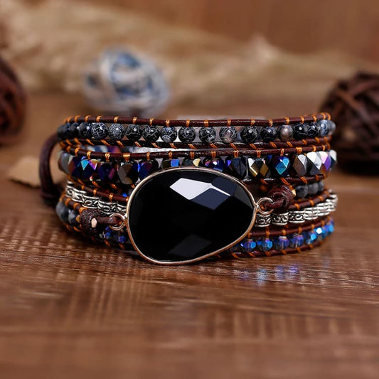 Bracelet de l’Equilibre en Onyx - Bracelet