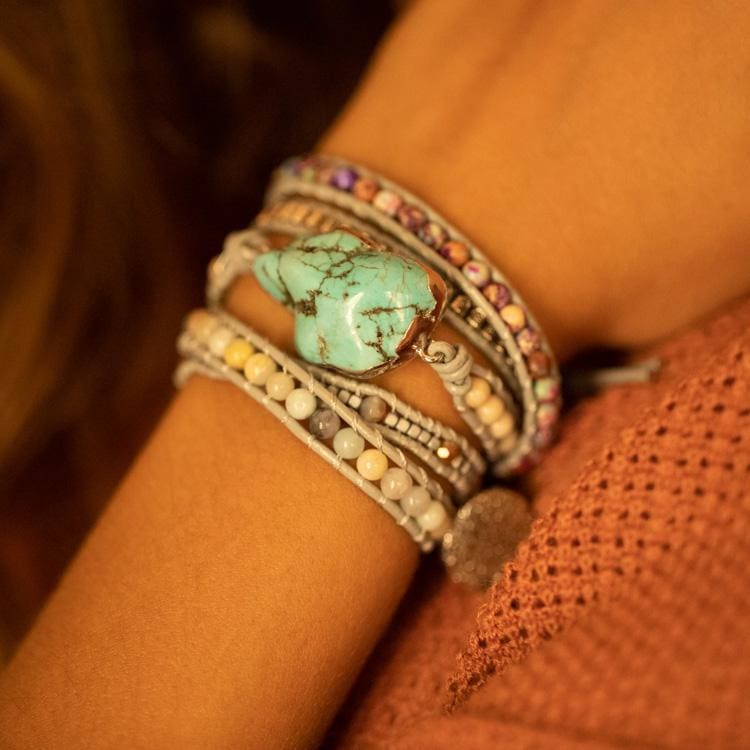 Bracelet de l’équilibre en Turquoise - Bracelet