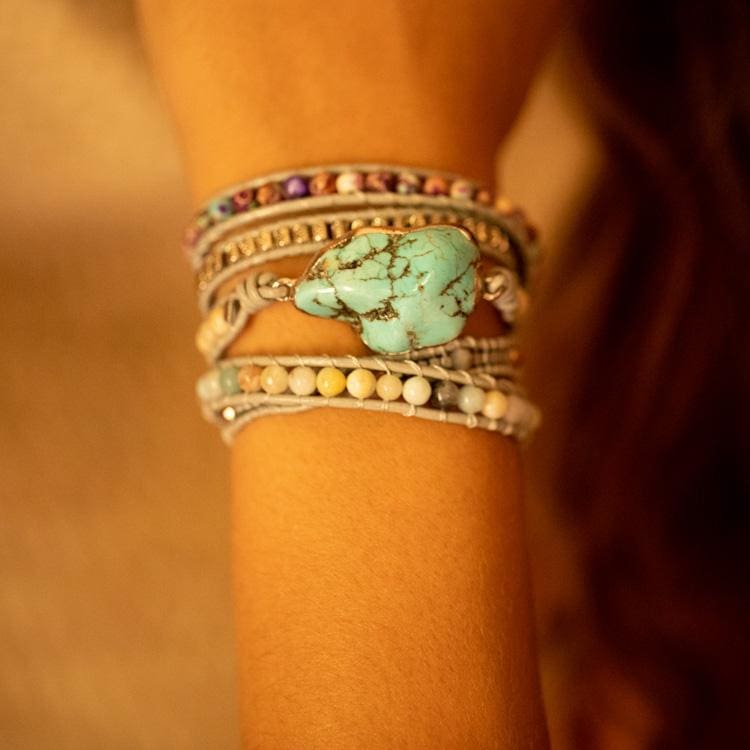 Bracelet de l’équilibre en Turquoise - Bracelet