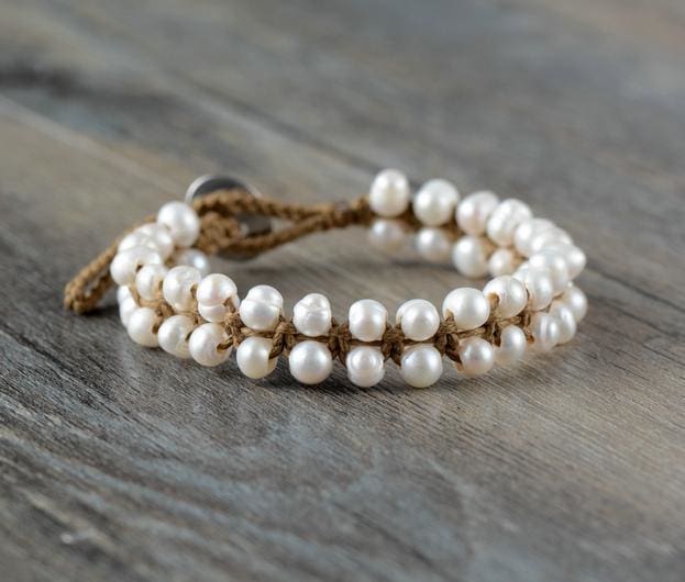 Bracelet de Nacre Tressé - Bracelet