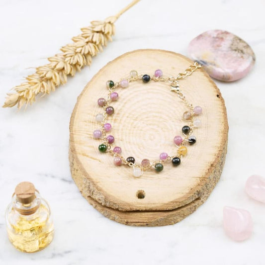 Bracelet de pierres colorées - Bracelet