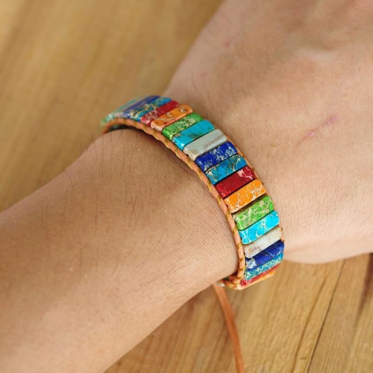 Bracelet de positivité 7 chakras - bracelet