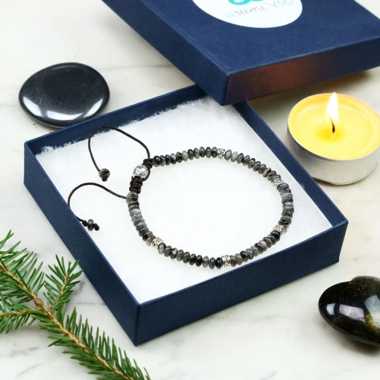 Bracelet de protection en Larvikite - Bracelets