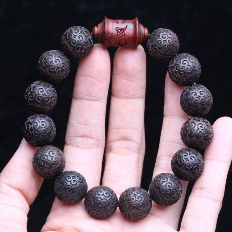 Bracelet des ancêtres perles de nuages - bracelet