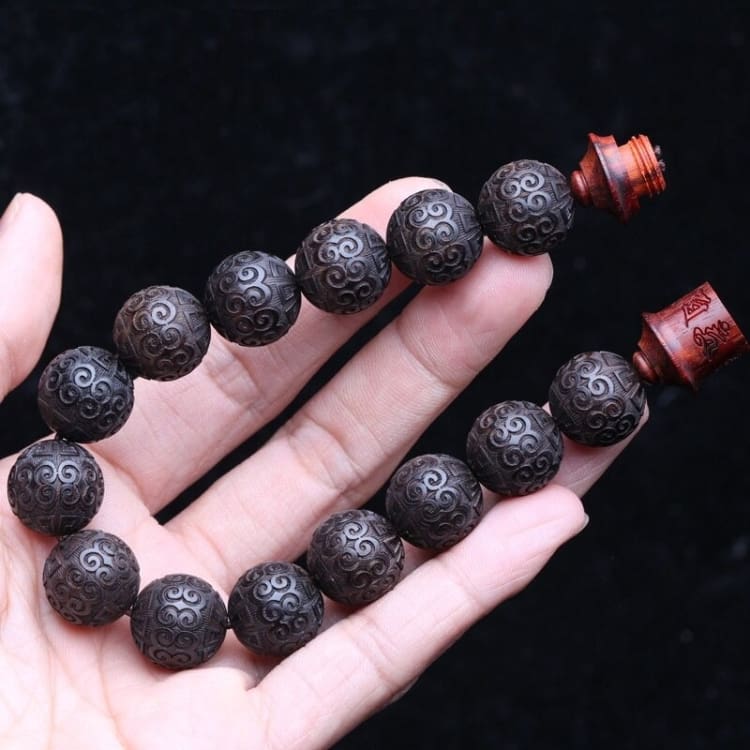 Bracelet des ancêtres perles de nuages - bracelet