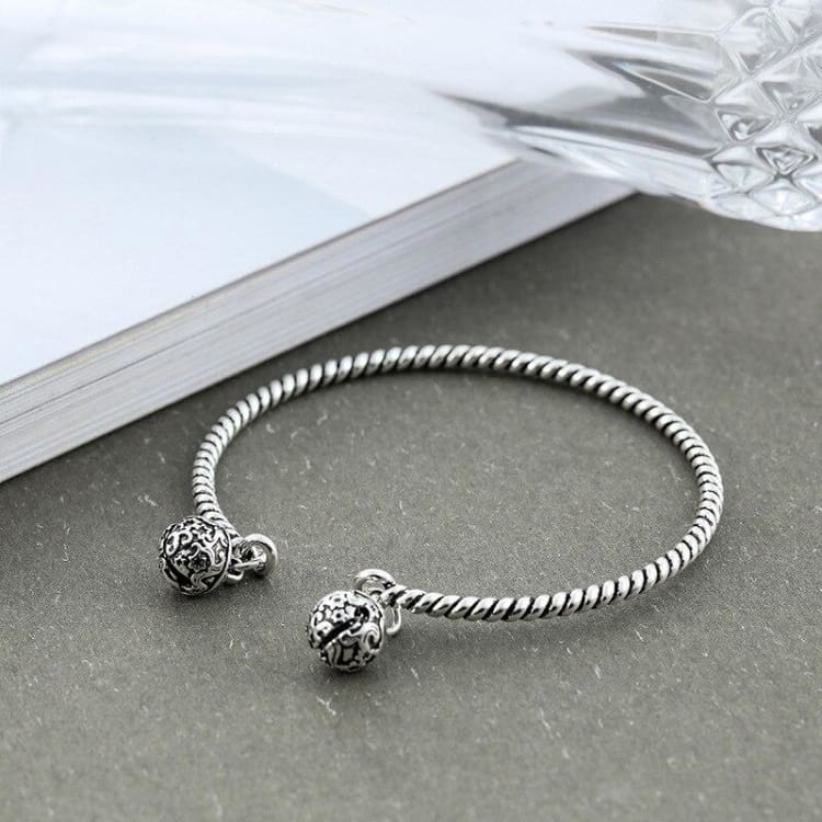 Bracelet des Grelots en Argent Sterling 925 - Bracelet