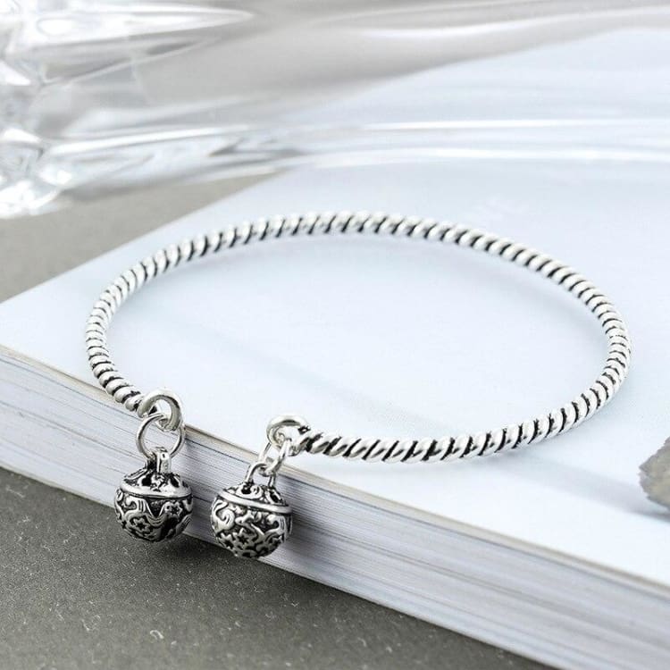 Bracelet des Grelots en Argent Sterling 925 - Bracelet