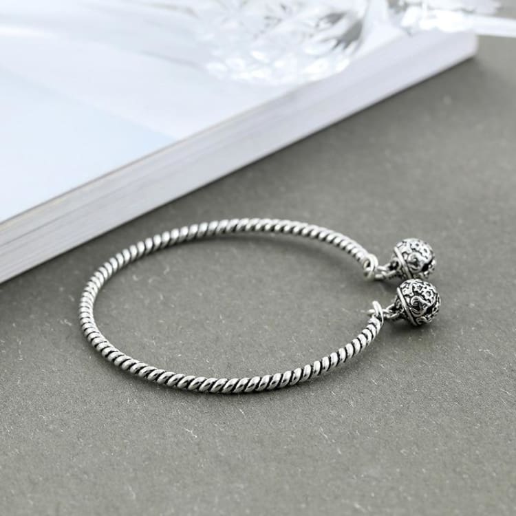 Bracelet des Grelots en Argent Sterling 925 - Bracelet