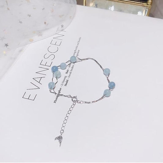 Bracelet des Néréides en Aigue Marine - Bracelet