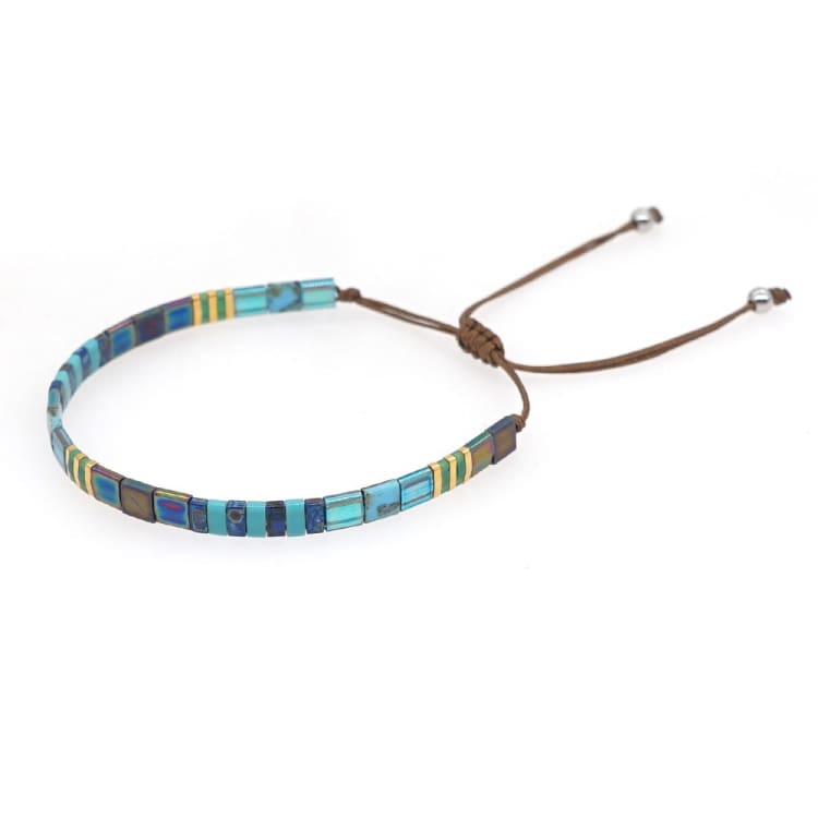 Bracelet d’été en perles de verre du japon - Azov