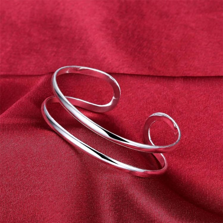 Bracelet ’Double’ en Argent Sterling 925 - Bracelet