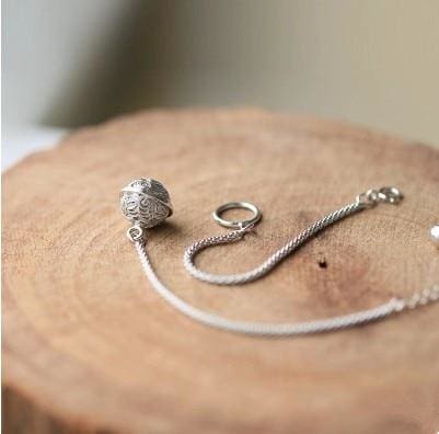 Bracelet du Grelot en Argent Sterling 925 - Bracelet