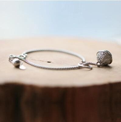 Bracelet du Grelot en Argent Sterling 925 - Bracelet