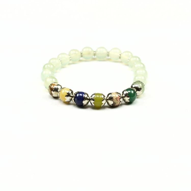 Bracelet du Lotus en Pierres Naturelles - bracelet