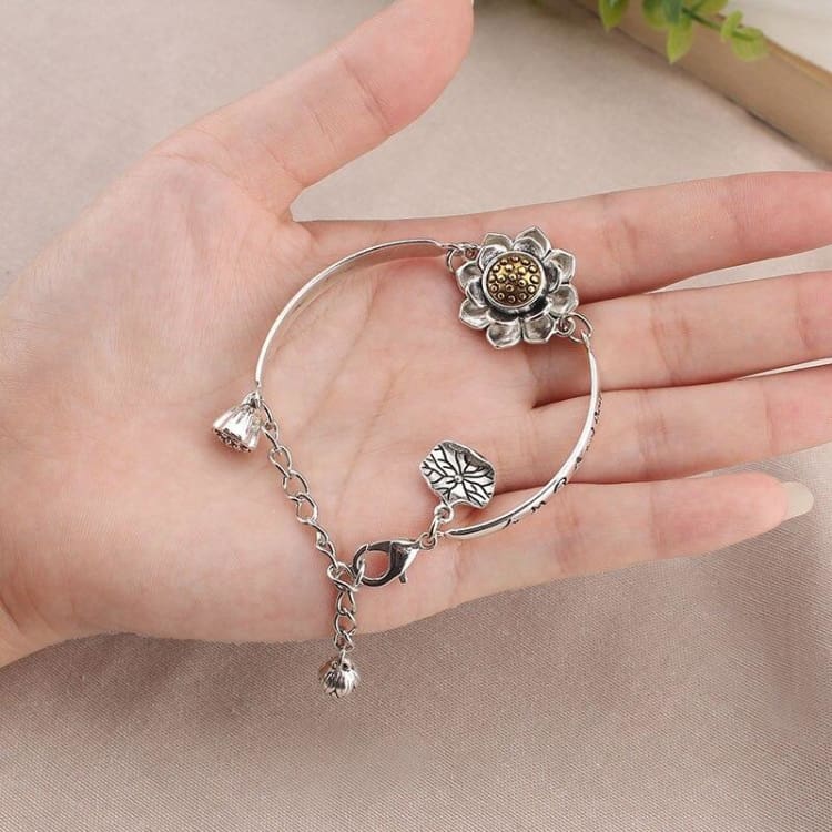 Bracelet du Lotus Eternel - Bracelet