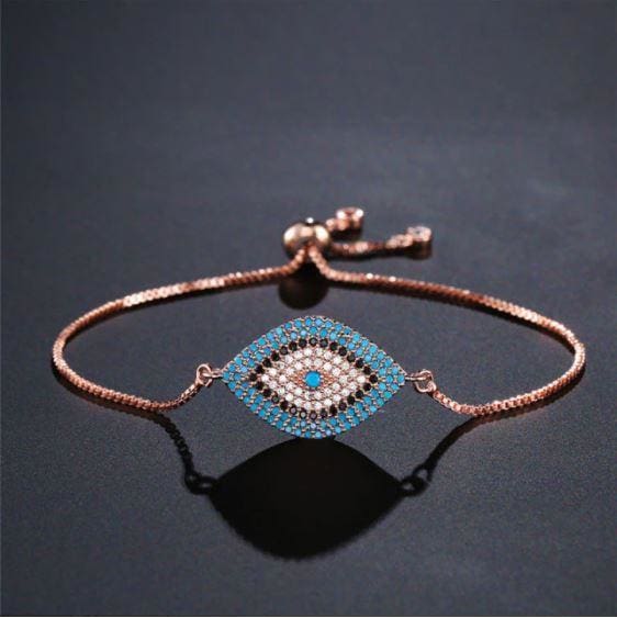 Bracelet du Nazar Boncuk - Cuivré - Bracelet