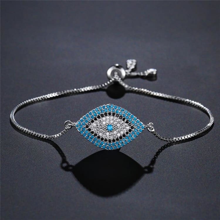 Bracelet du Nazar Boncuk - Argenté - Bracelet
