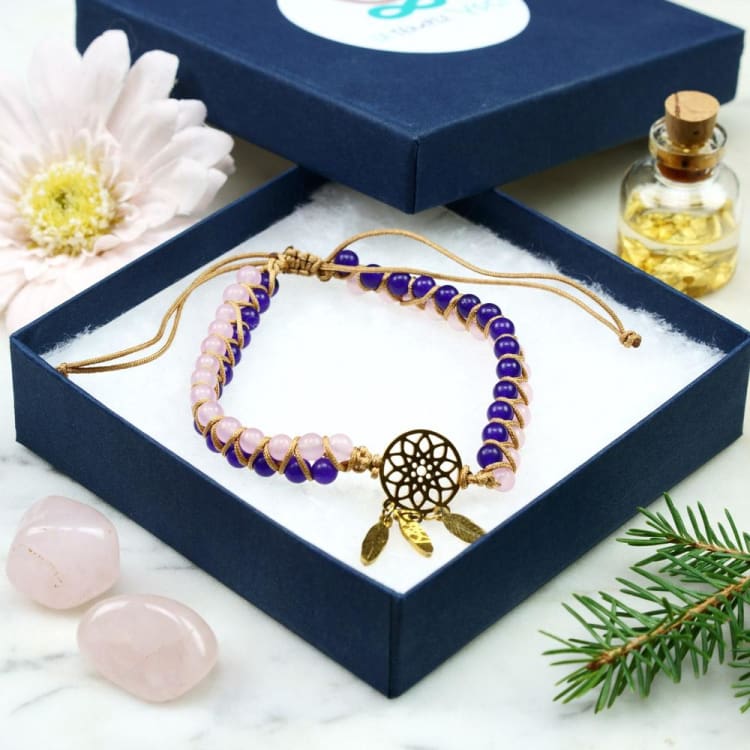 Bracelet « Capteur de rêves‎ » du Réconfort - Bracelet attrape rêve