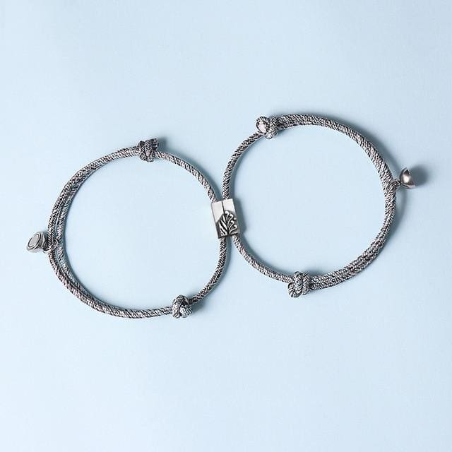 Bracelet Duo de l’Amitié - Gris Clairs - bracelet