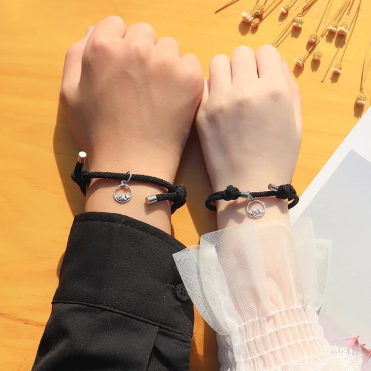 Bracelet Duo ’Par delà les Montagnes et les Océans’ - bracelet