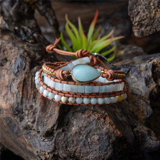 Bracelet Emotions en Amazonite - Bracelet