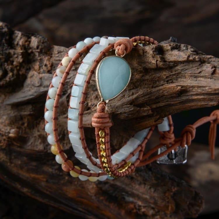 Bracelet Emotions en Amazonite - Bracelet
