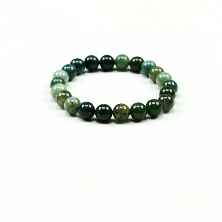 Bracelet en Agate Mousse - Bracelet