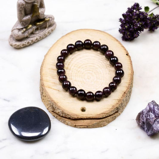 Bracelet en Grenat Rouge - bracelet