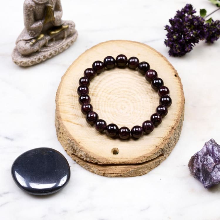 Bracelet en Grenat Rouge - bracelet