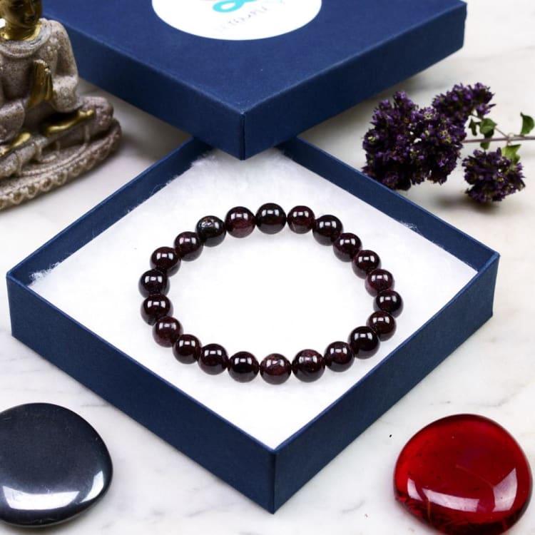 Bracelet en Grenat Rouge - bracelet