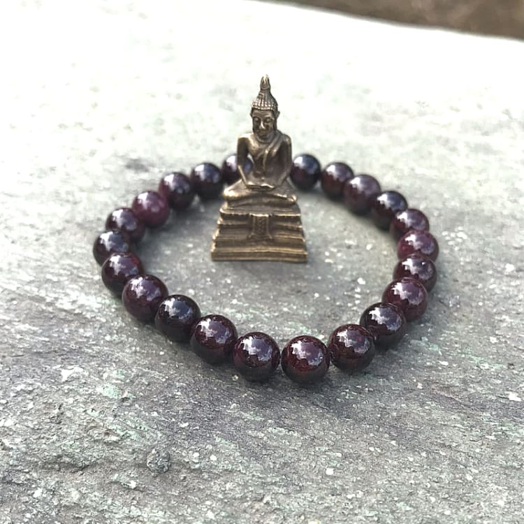 Bracelet en Grenat Rouge - bracelet