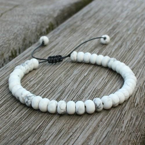 Bracelet Sérénité en Howlite - Bracelet