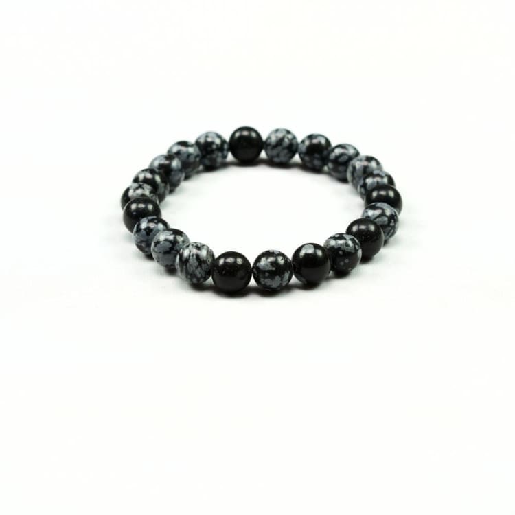 Bracelet en Jaspe Feuille d’Argent - Bracelet