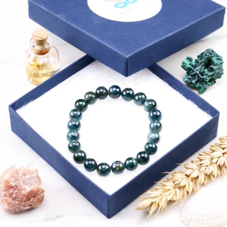 Bracelet en Jaspe Héliotrope - Bracelet