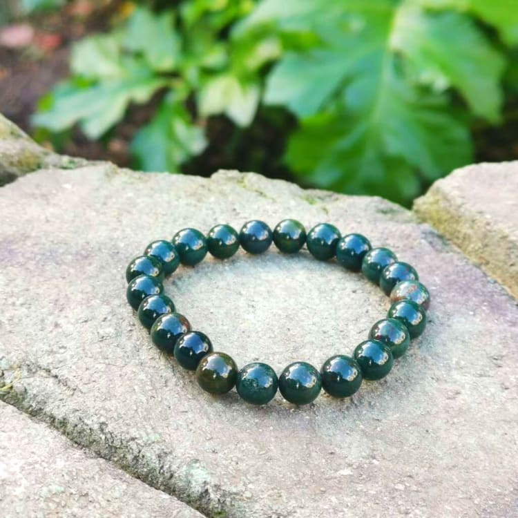 Bracelet en Jaspe Héliotrope - Bracelet
