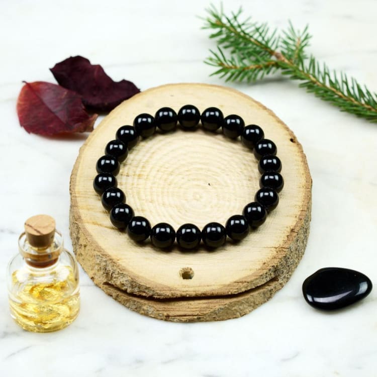 Bracelet en obsidienne - Bracelet