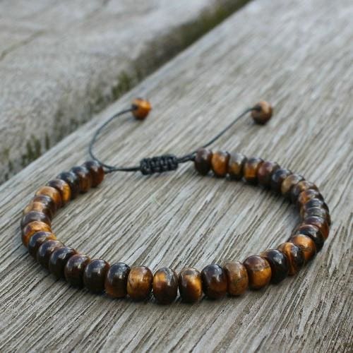 Bracelet Ancrage en Oeil de Tigre - Bracelet