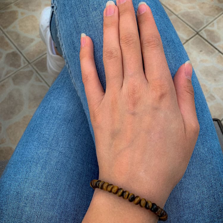 Bracelet Ancrage en Oeil de Tigre - Bracelet