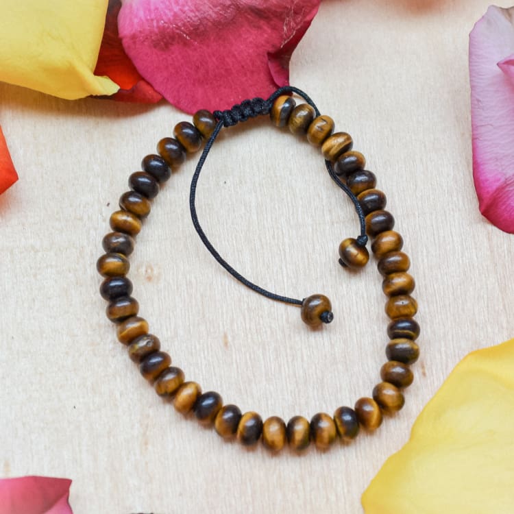 Bracelet Ancrage en Oeil de Tigre - Bracelet