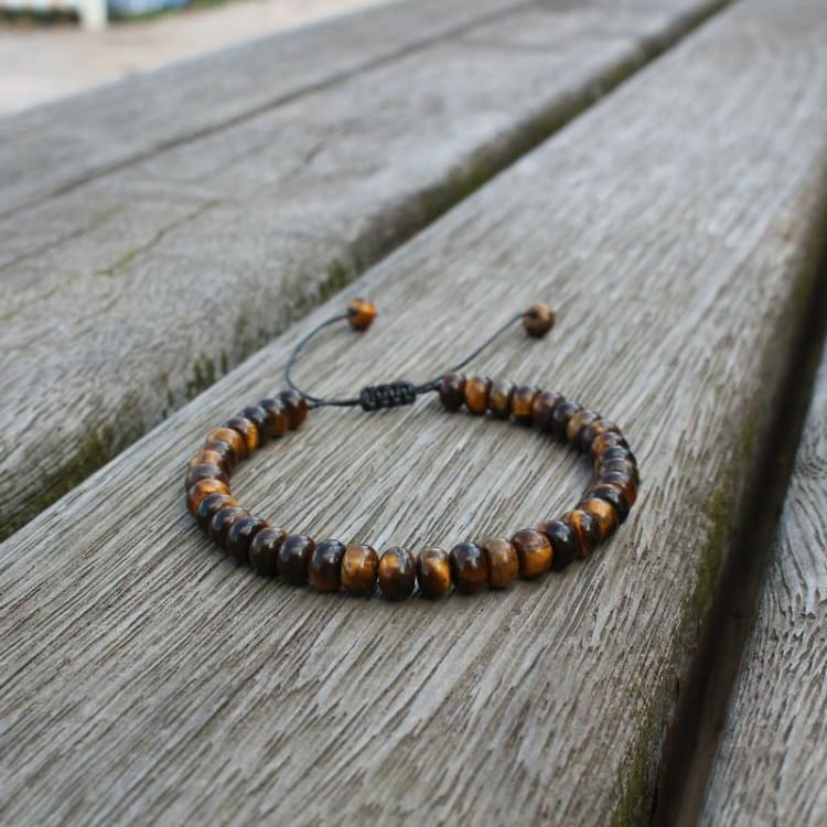 Bracelet Ancrage en Oeil de Tigre - Bracelet