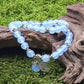 Bracelet en perles de Fluorite bleu - Bracelet