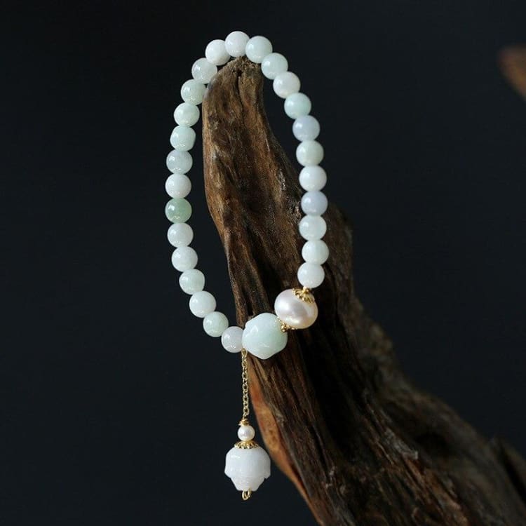 Bracelet en perles de Jadéite - Bracelet