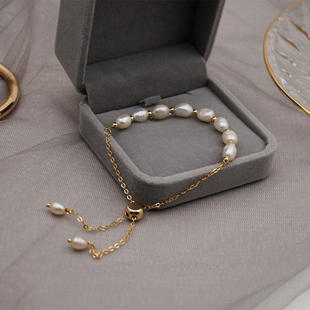Bracelet en perles d’eau douce - bracelet