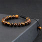 Bracelet en pierres naturelles œil de tigre - Bracelet