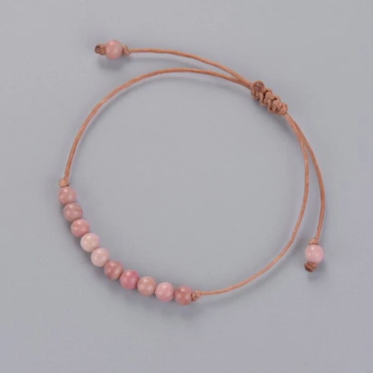 Bracelet Amitié en Rhodonite - Bracelet