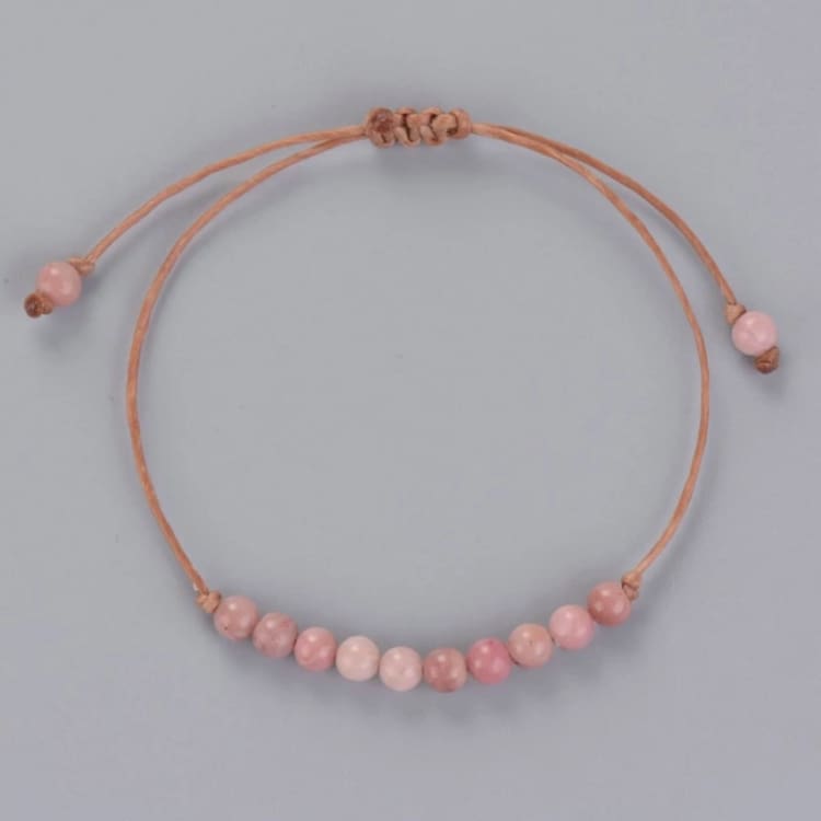 Bracelet Amitié en Rhodonite - Bracelet