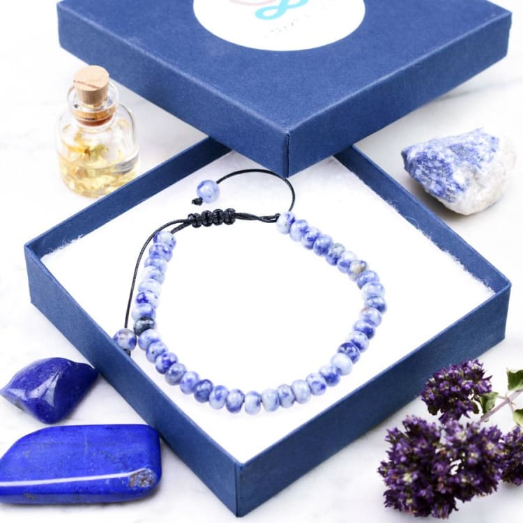 Bracelet «Concentration» en Sodalite - Bracelet