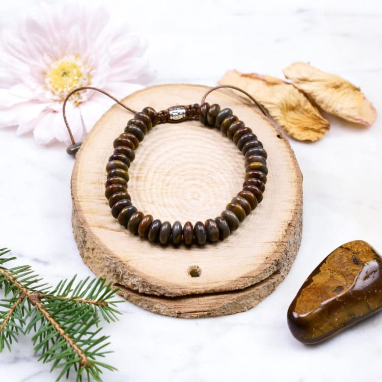 Bracelet Energie en Oeil de Tigre - Bracelet