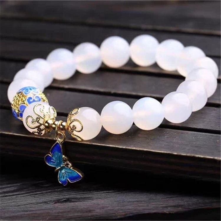 Bracelet Envol du papillon en Emeraude - Bracelet